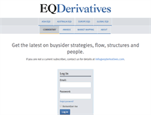 Tablet Screenshot of eqderivatives.com